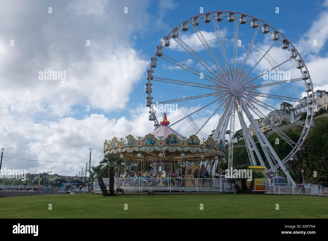 English Riviera Wheel, Torquay, Devon Stock Photo Alamy