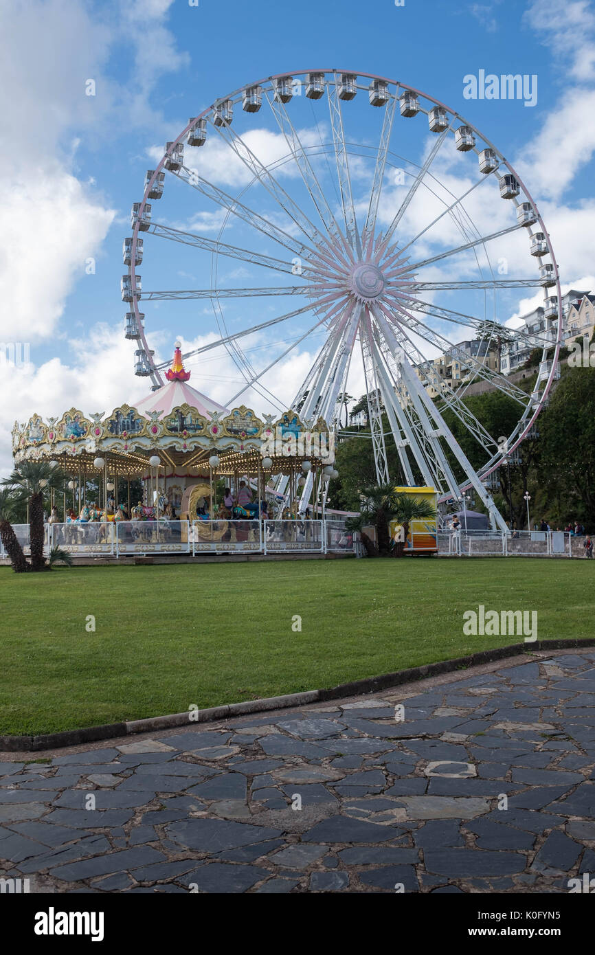 English Riviera Wheel, Torquay, Devon Stock Photo Alamy