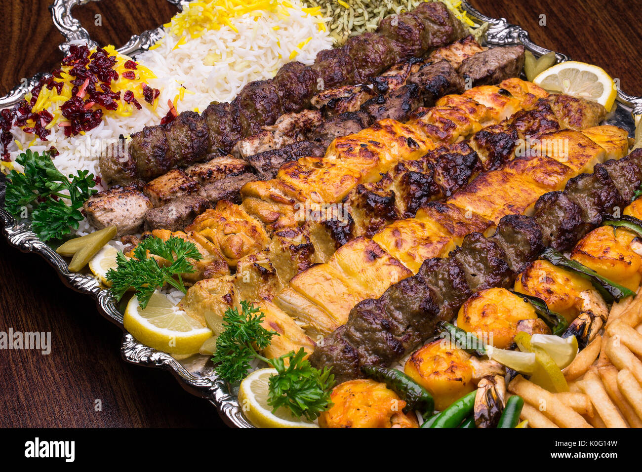 Grill Platter Stock Photos & Grill Platter Stock Images Alamy