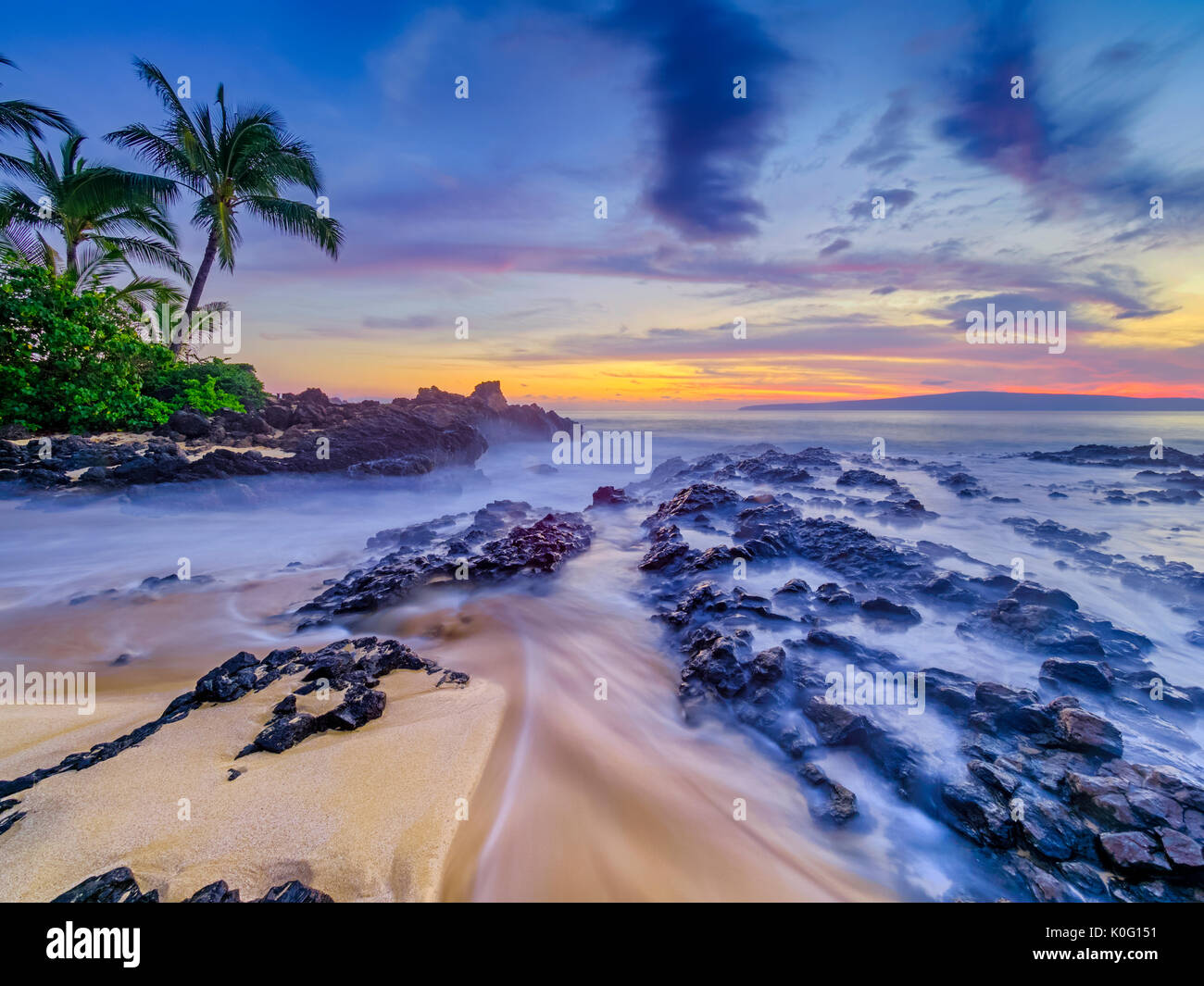 Makena cove, Maui Hawaii Stock Photo - Alamy