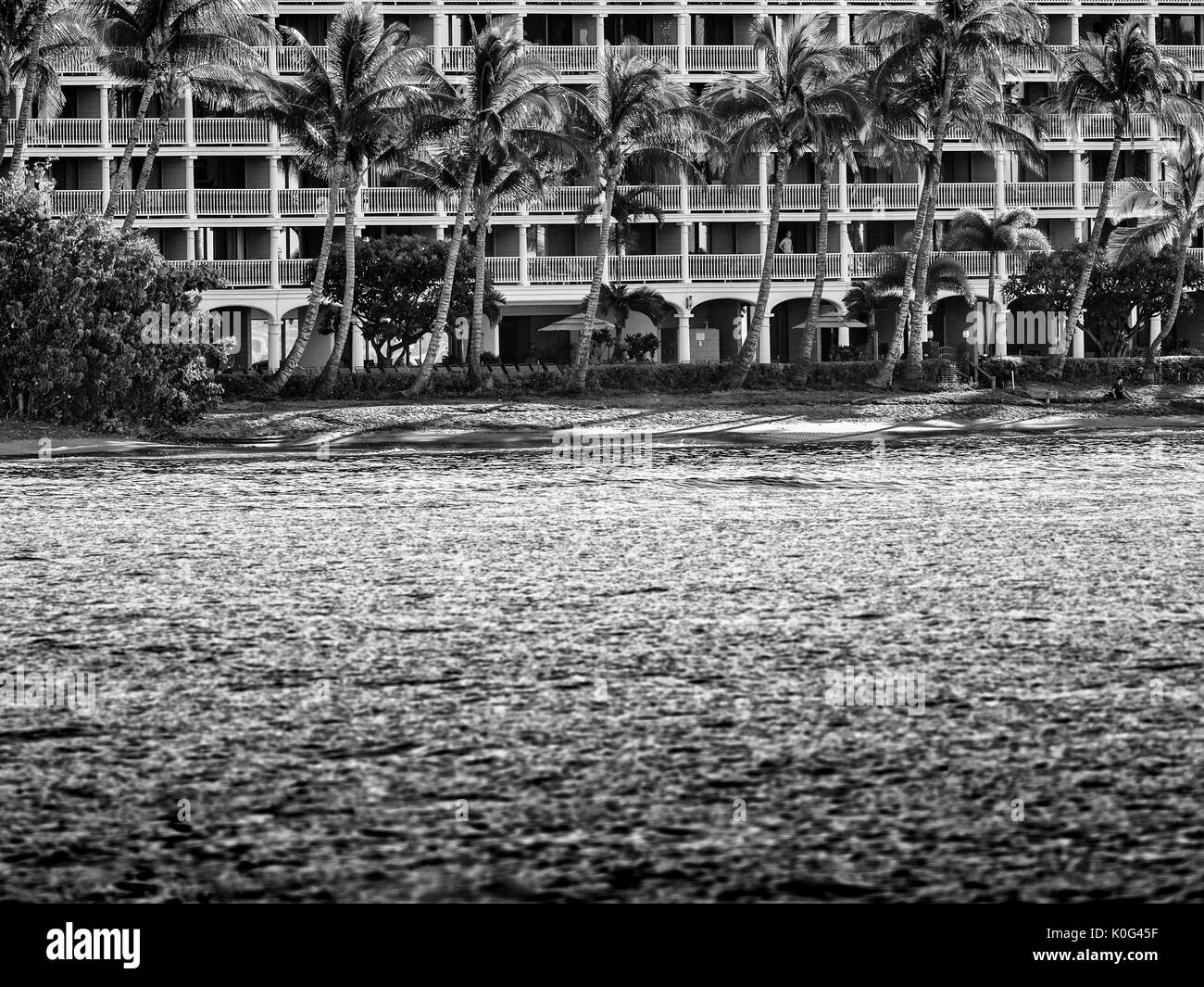 Resort on Maui Hawaii Stock Photo