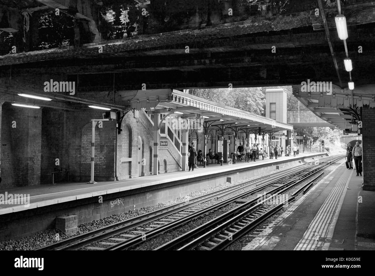 Denmark Hill Station in London Stock Photo