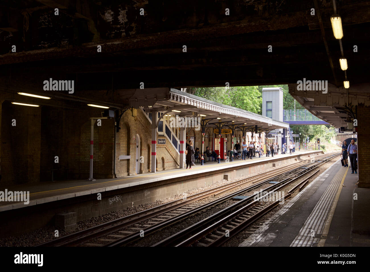 Denmark Hill Station in London Stock Photo