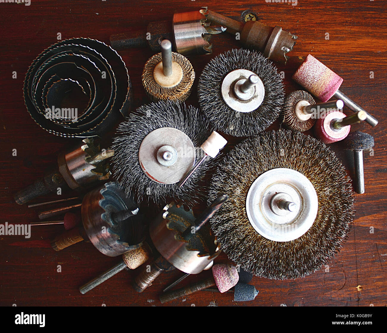 Drill accessories hi-res stock photography and images - Alamy