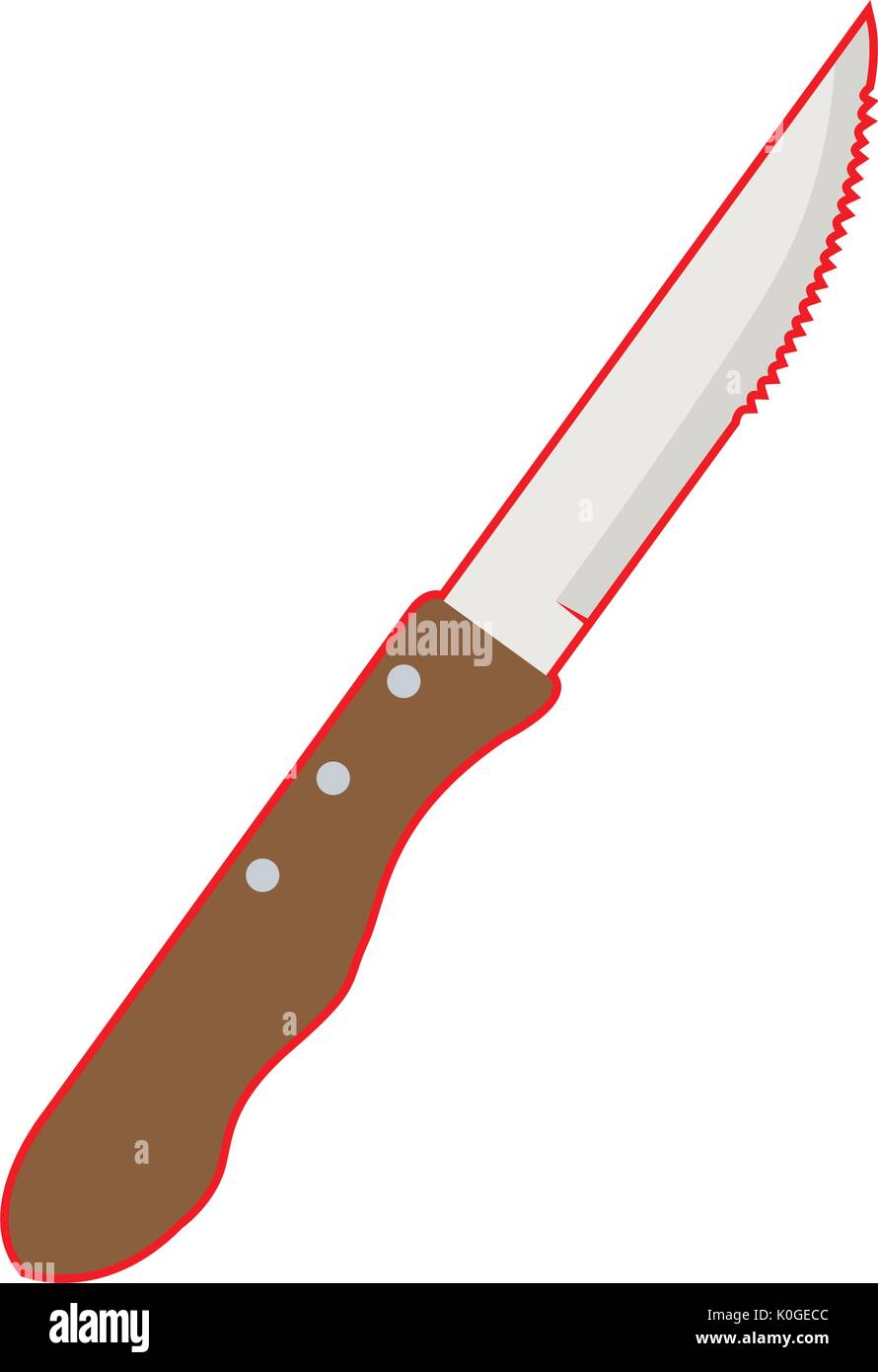 Isolated knife illustration Stock Vector Image & Art - Alamy