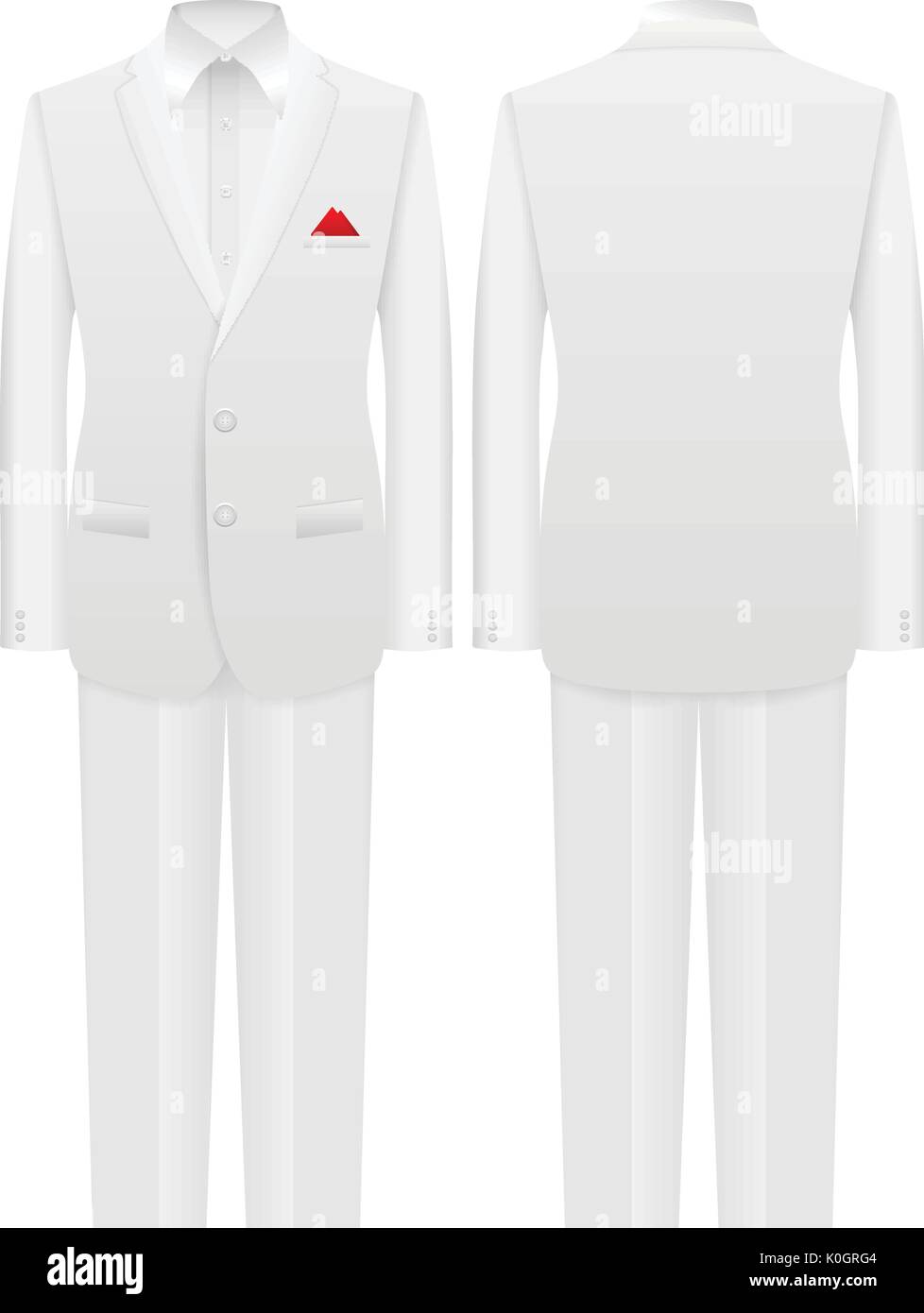 Men formal suit on a white background Stock Vector Image & Art - Alamy