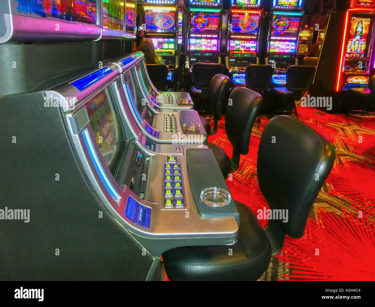 Las Vegas, United States of America May 07, 2016 Slot machines in