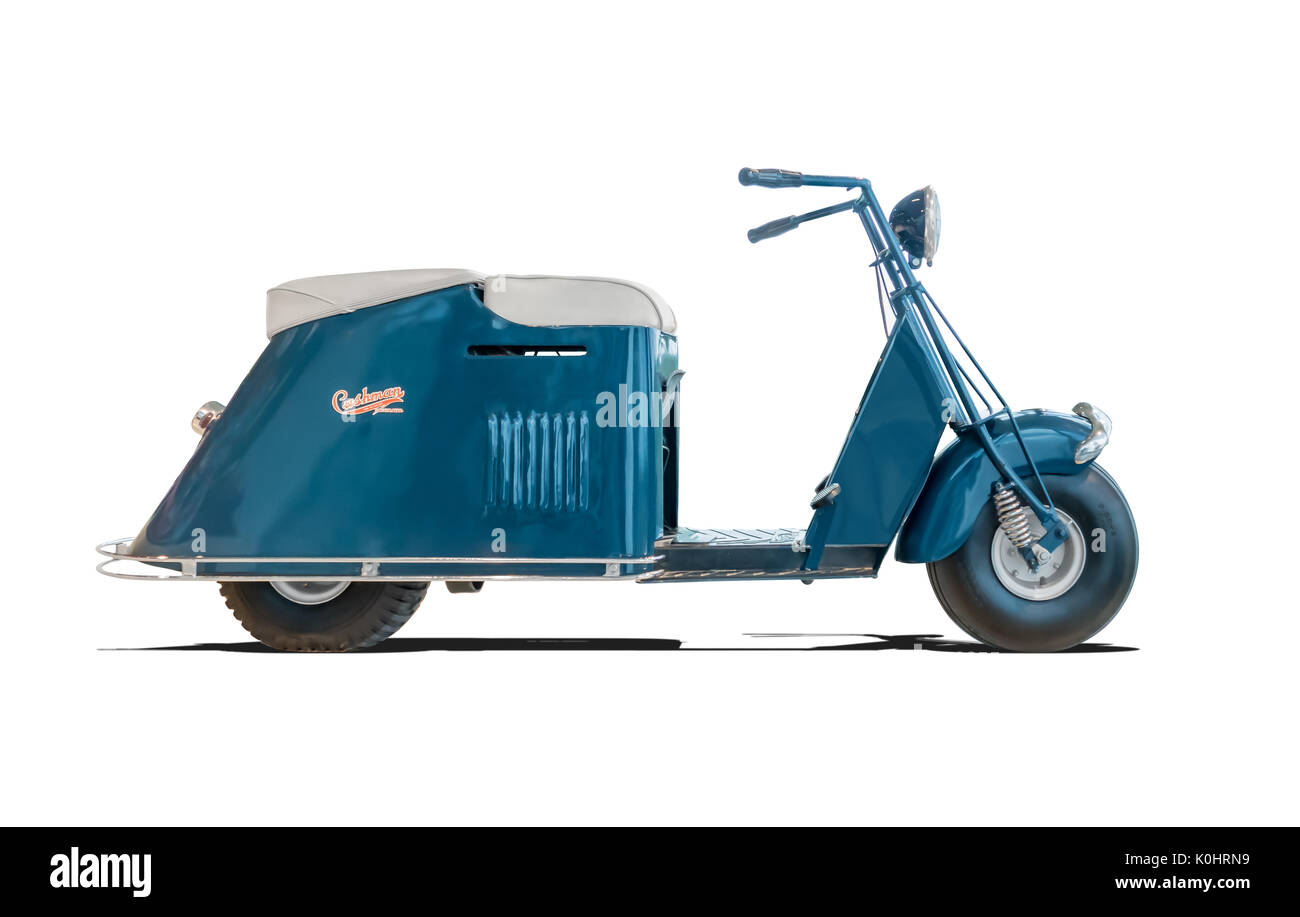 Cushman scooter hi-res stock photography and images - Alamy