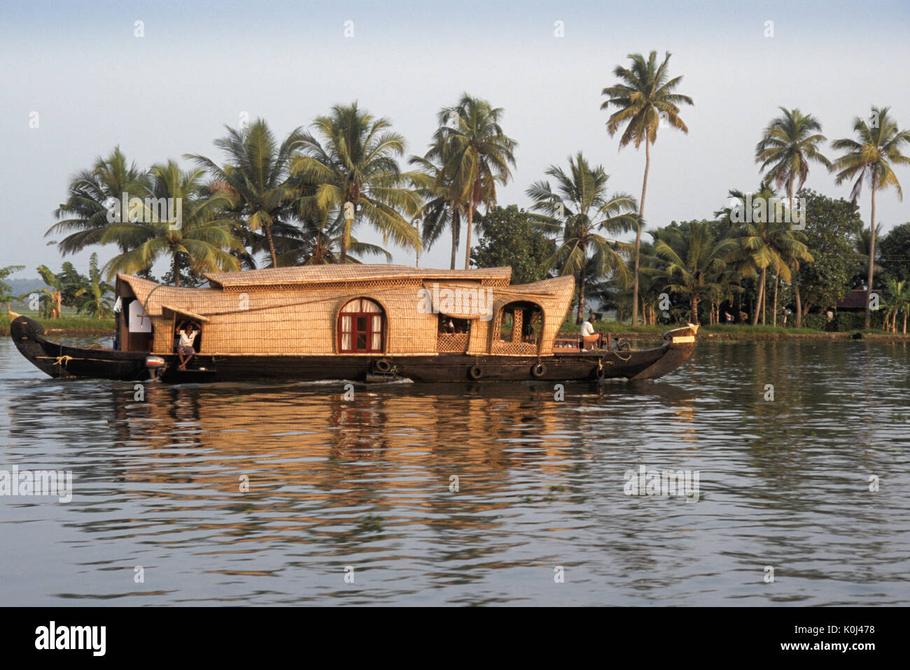 Kerala Backwaters Rice Boat Hi Res Stock Photography And Images Alamy