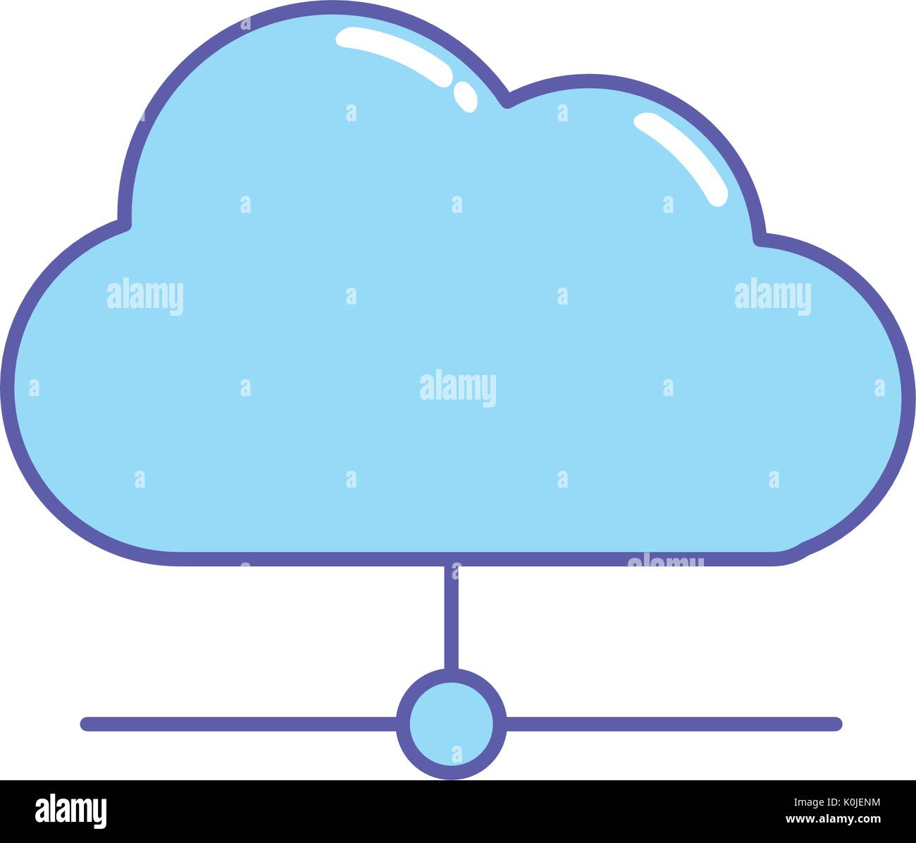 cloud data connection network information Stock Vector Image & Art - Alamy