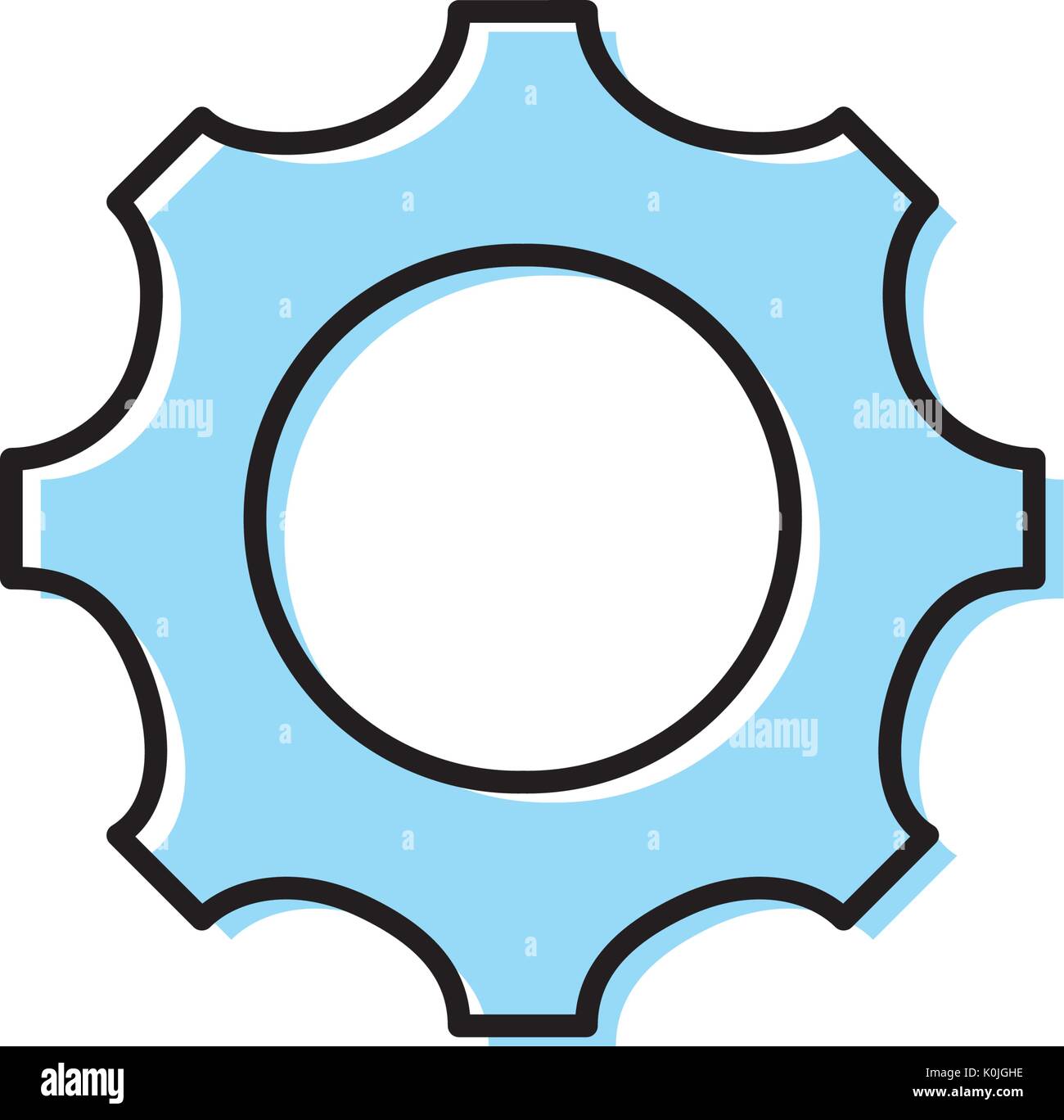 gear engineering industry process technology Stock Vector Image & Art