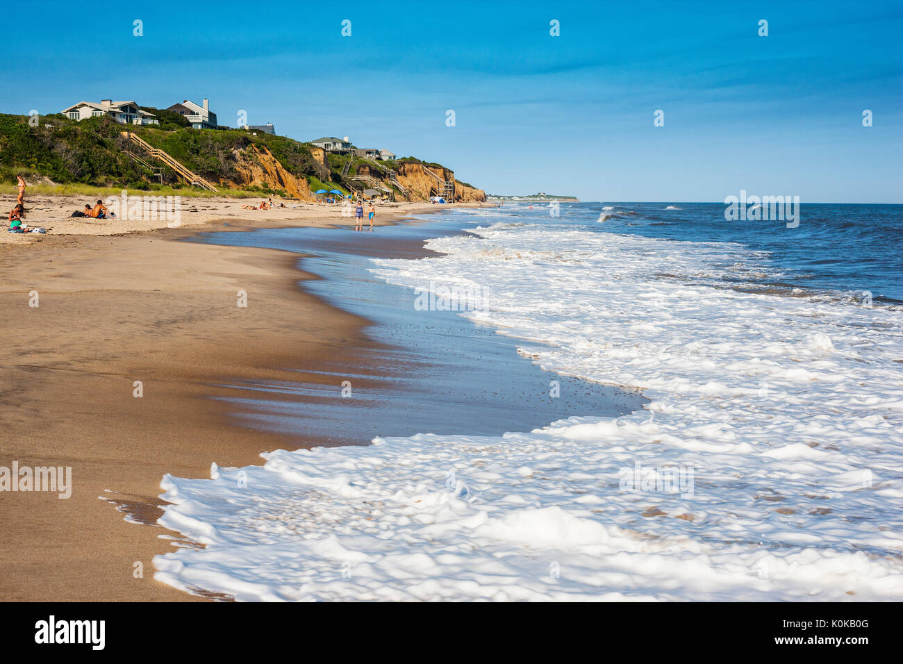 Montauk beach, Long Island Stock Photo - Alamy