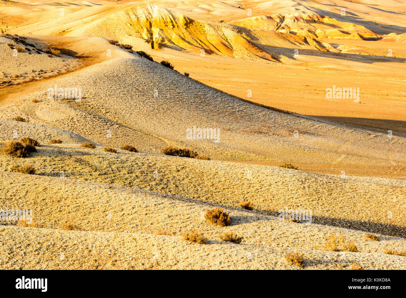 sand deserts Stock Photo