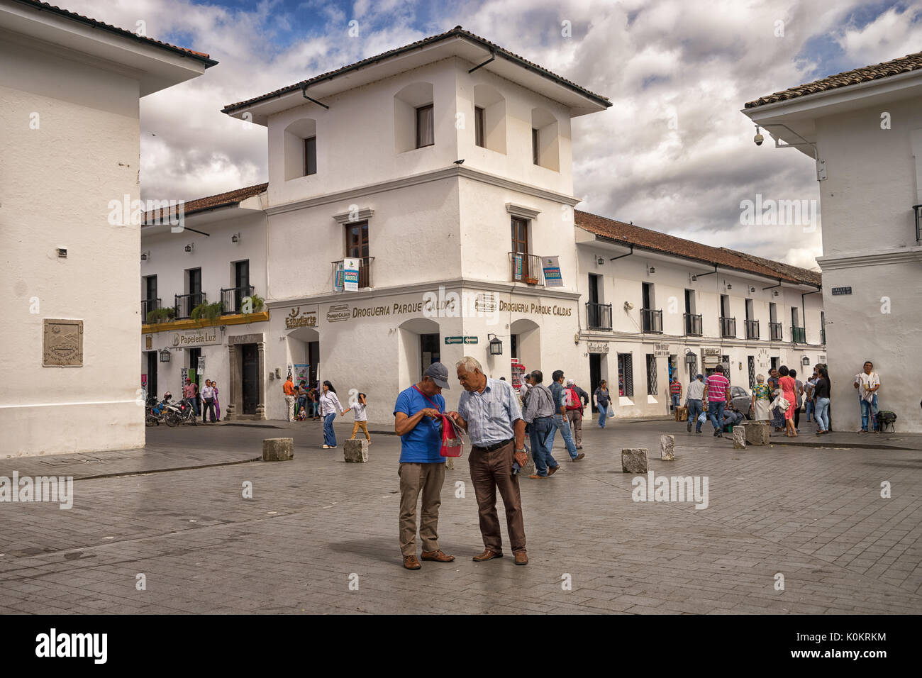 historic centre of Popayan Colombia Stock Photo - Alamy