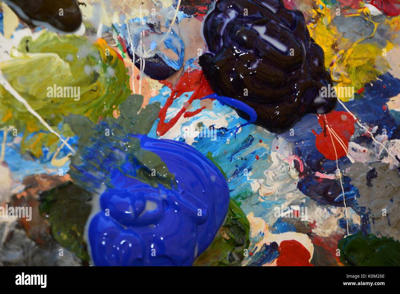 Palette artist colors hires stock photography and images Alamy