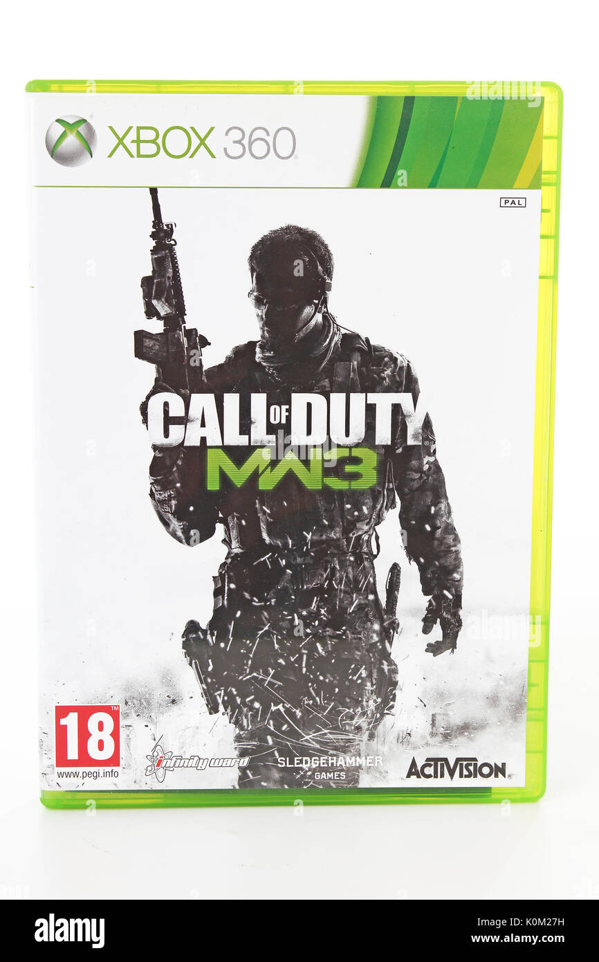 Xbox 360 game. Call of Duty Stock Photo - Alamy