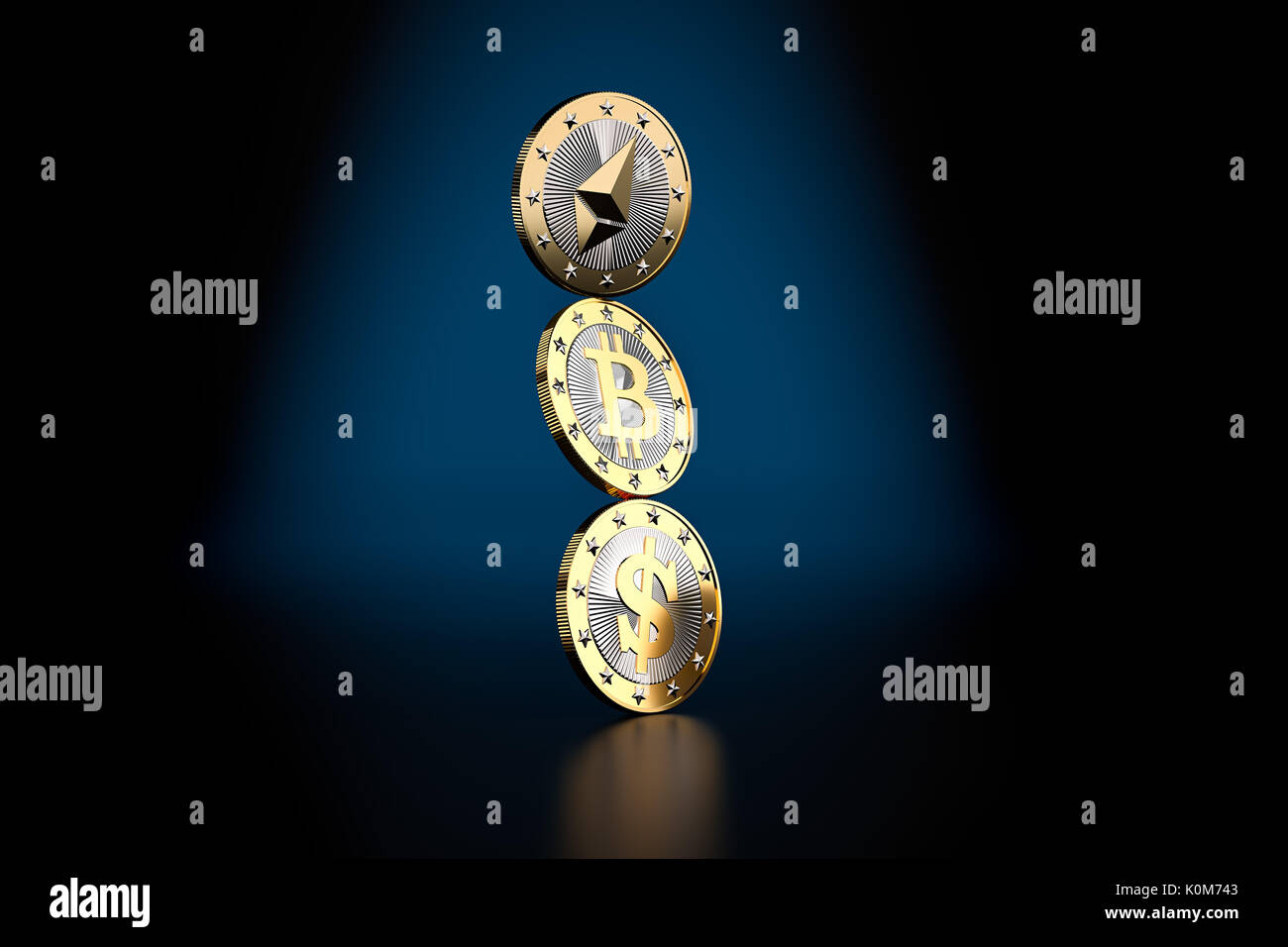 Bitcoin alternative coins hi-res stock photography and images - Alamy