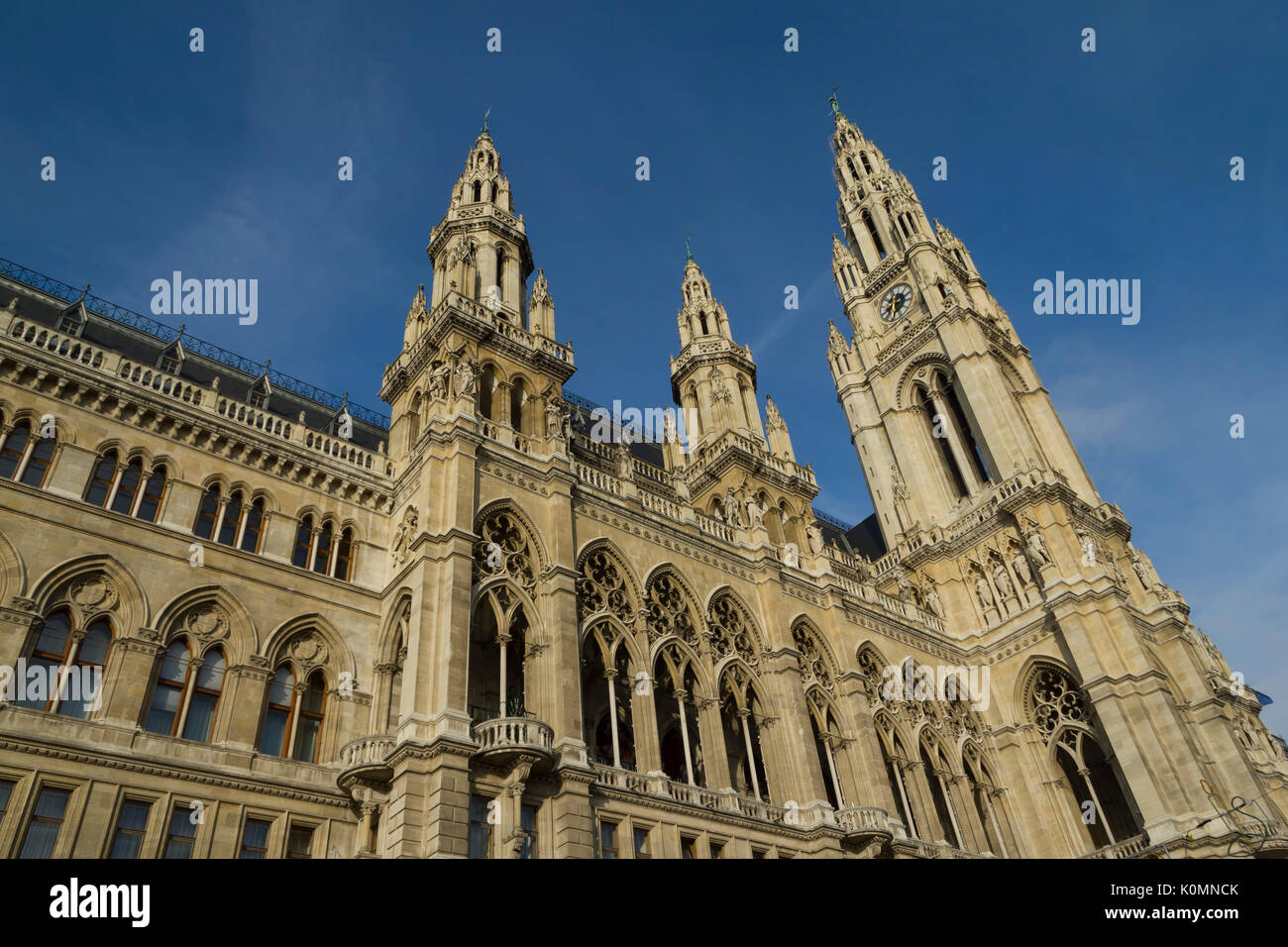Vienna town hall Stock Photo Alamy