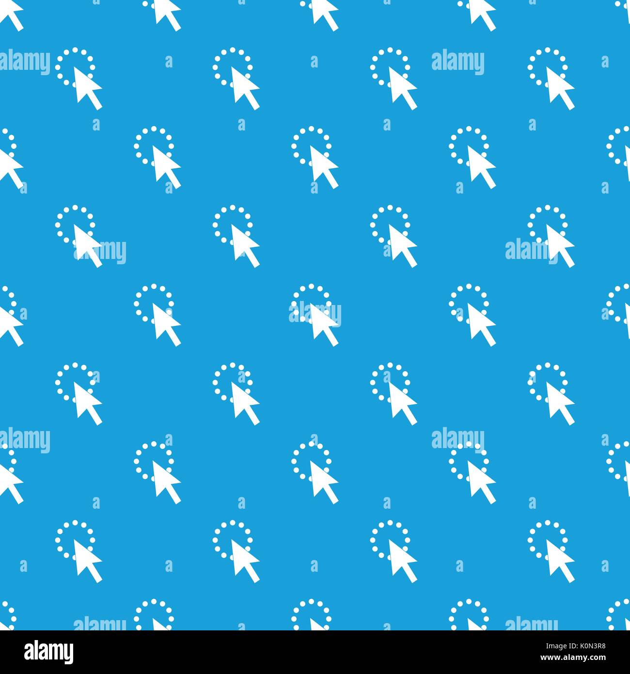Click pattern seamless blue Stock Vector Image & Art - Alamy