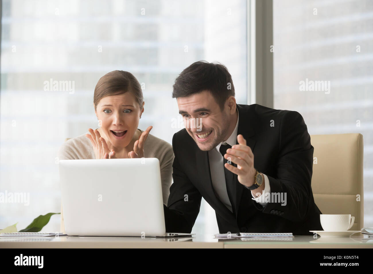 Excited Latin Teenager Girl Feeling Amazed By Success Unbelievable Sale  Great News Or Success Screaming With Joy Funny Woman Euphoric Winner  Portrait Isolated On Blue In People And Human Emotions Stock Photo -, image size:1300x956