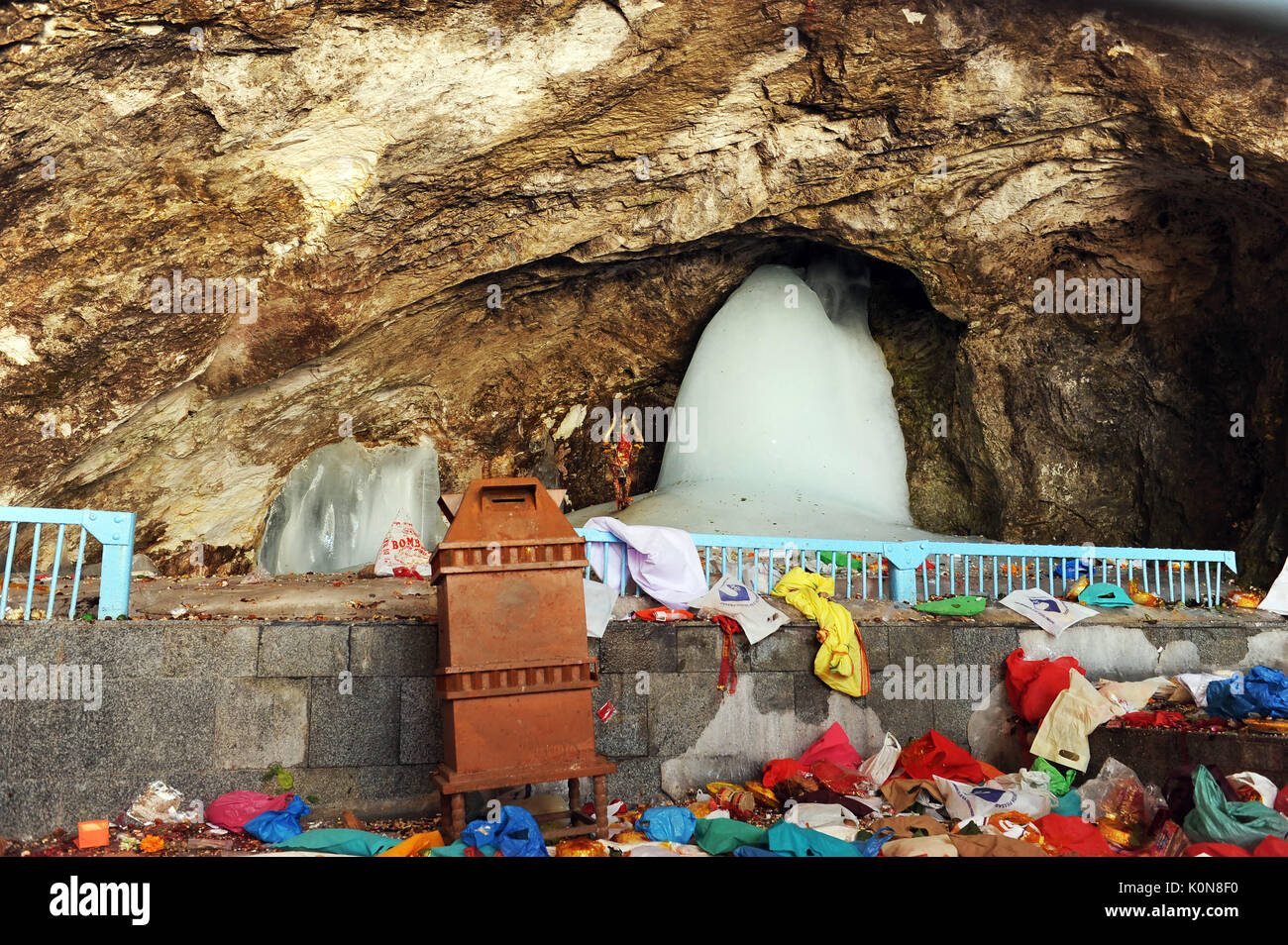 shivling amarnath yatra, Jammu Kashmir, India, Asia Stock Photo - Alamy