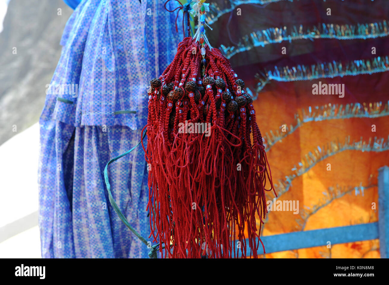 shop amarnath yatra, jammu Kashmir, India, Asia Stock Photo