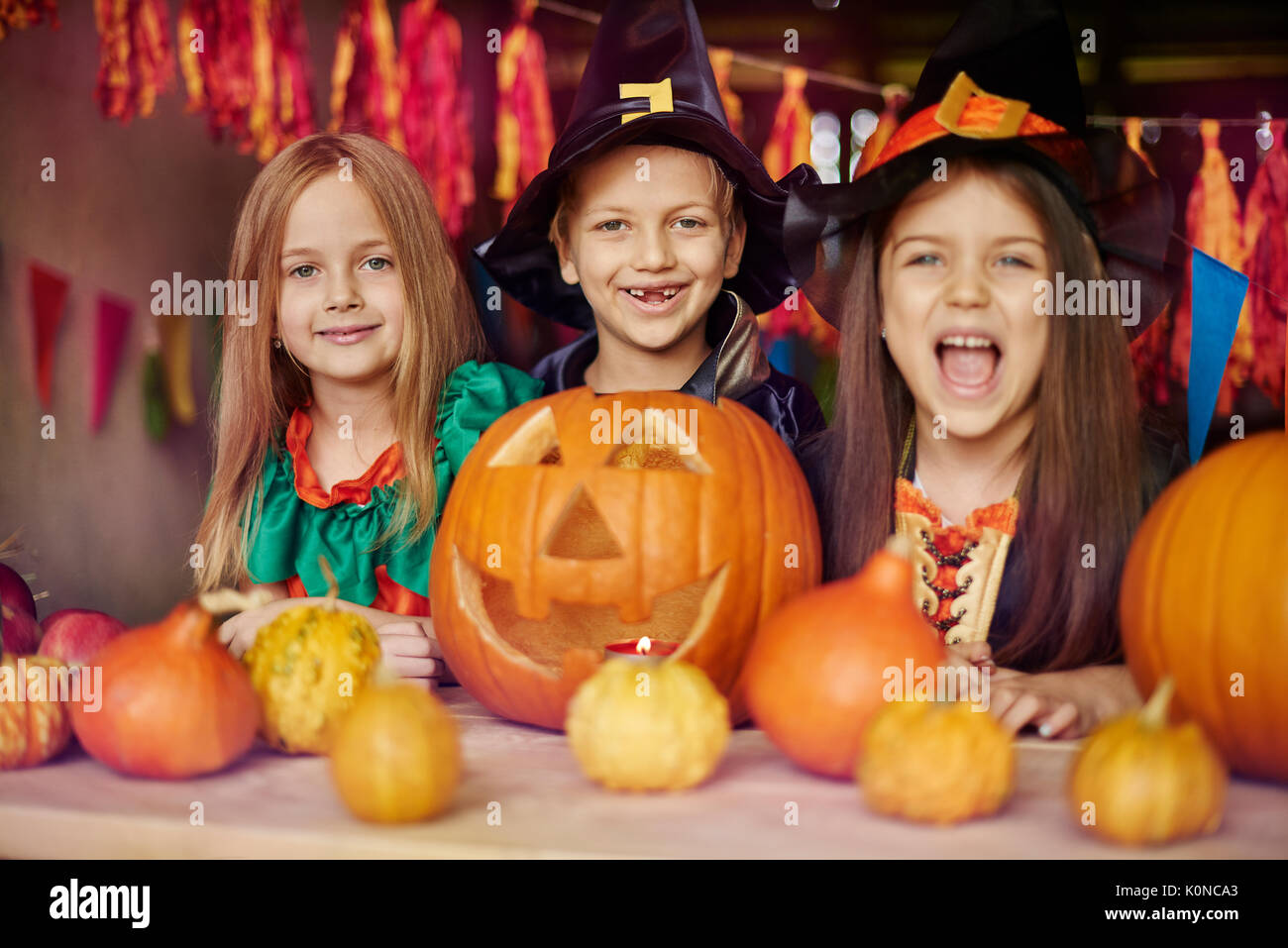 Their faces express huge excitement Stock Photo - Alamy