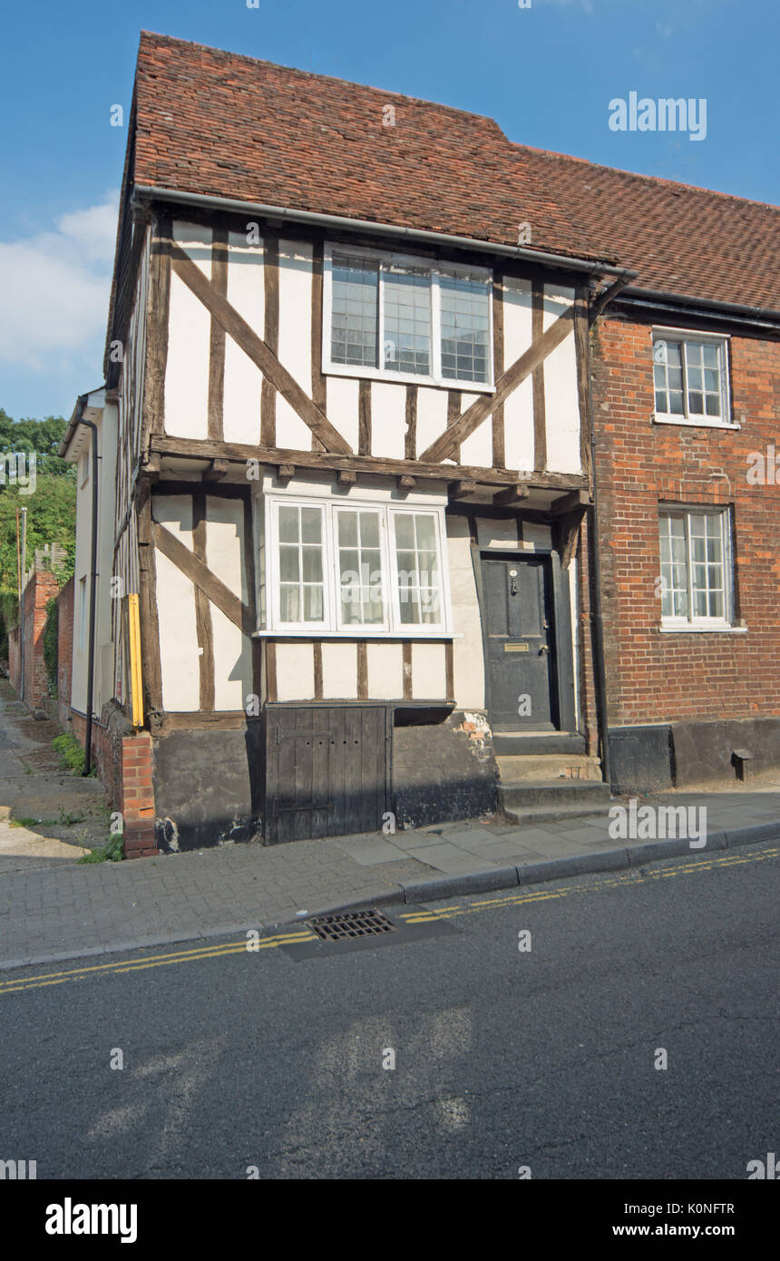 Saffron Walden, Timber Framed House, Essex Stock Photo Alamy