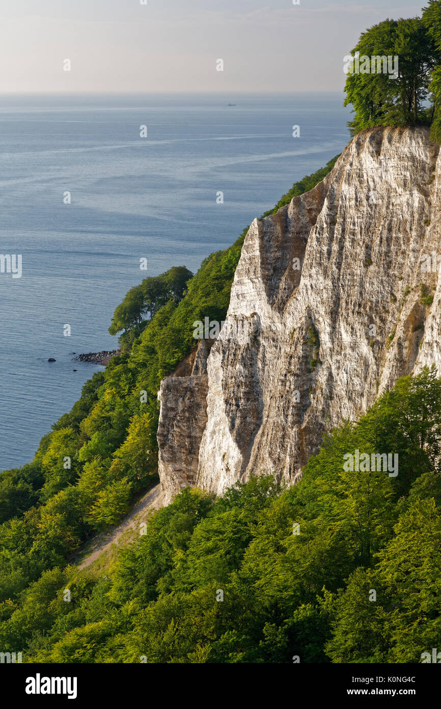 Germany, Mecklenburg-Western Pomerania, Rugen, Chalk Rocks at the coast Stock Photo