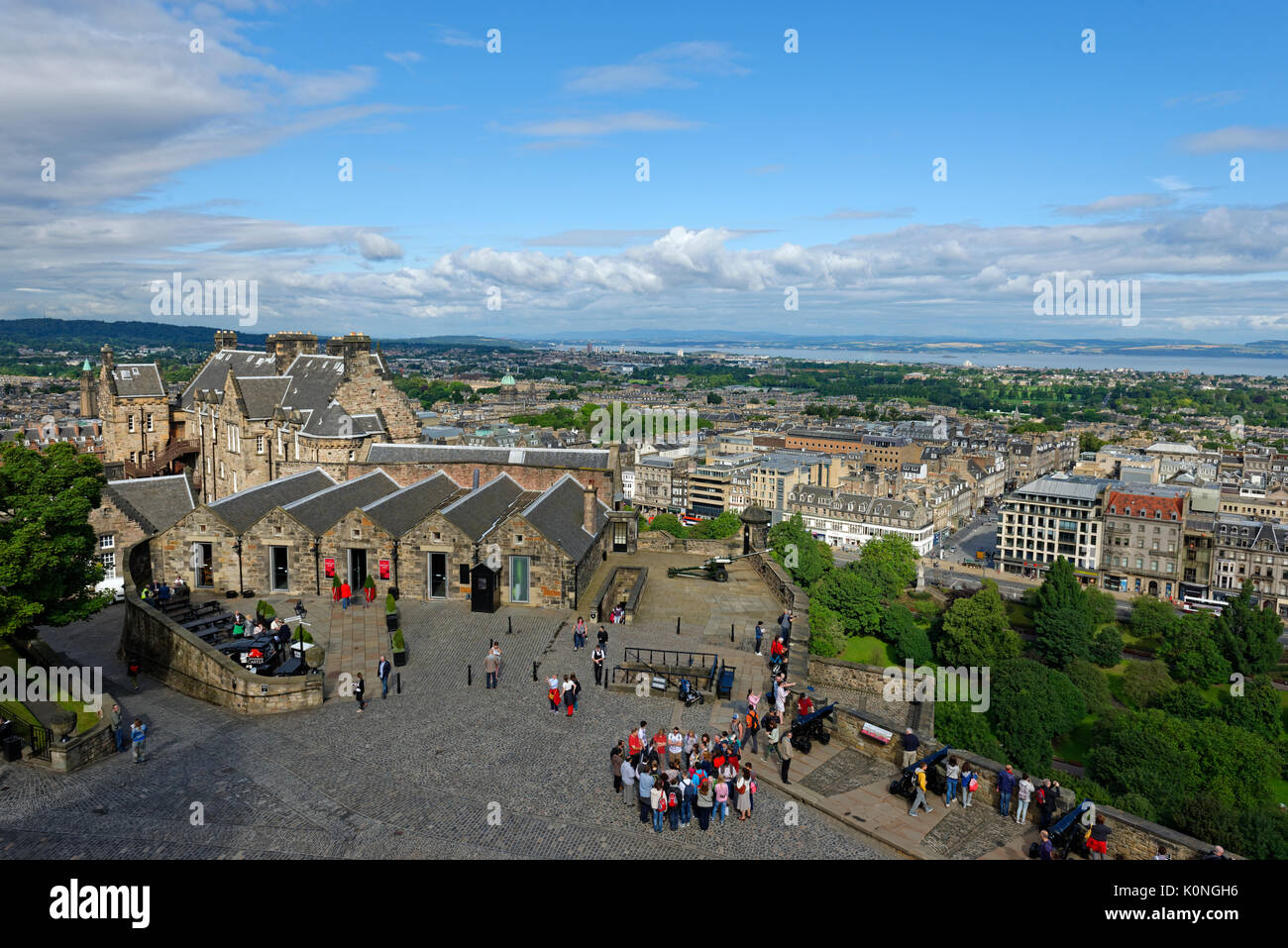 Edinburgh Castle, Edinburgh, Schottland, Großbritannien, Stock Photo