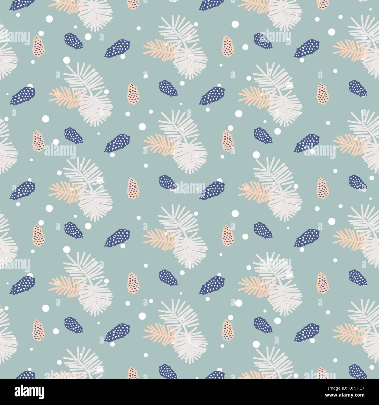 Pinecone pattern Stock Vector Images - Alamy