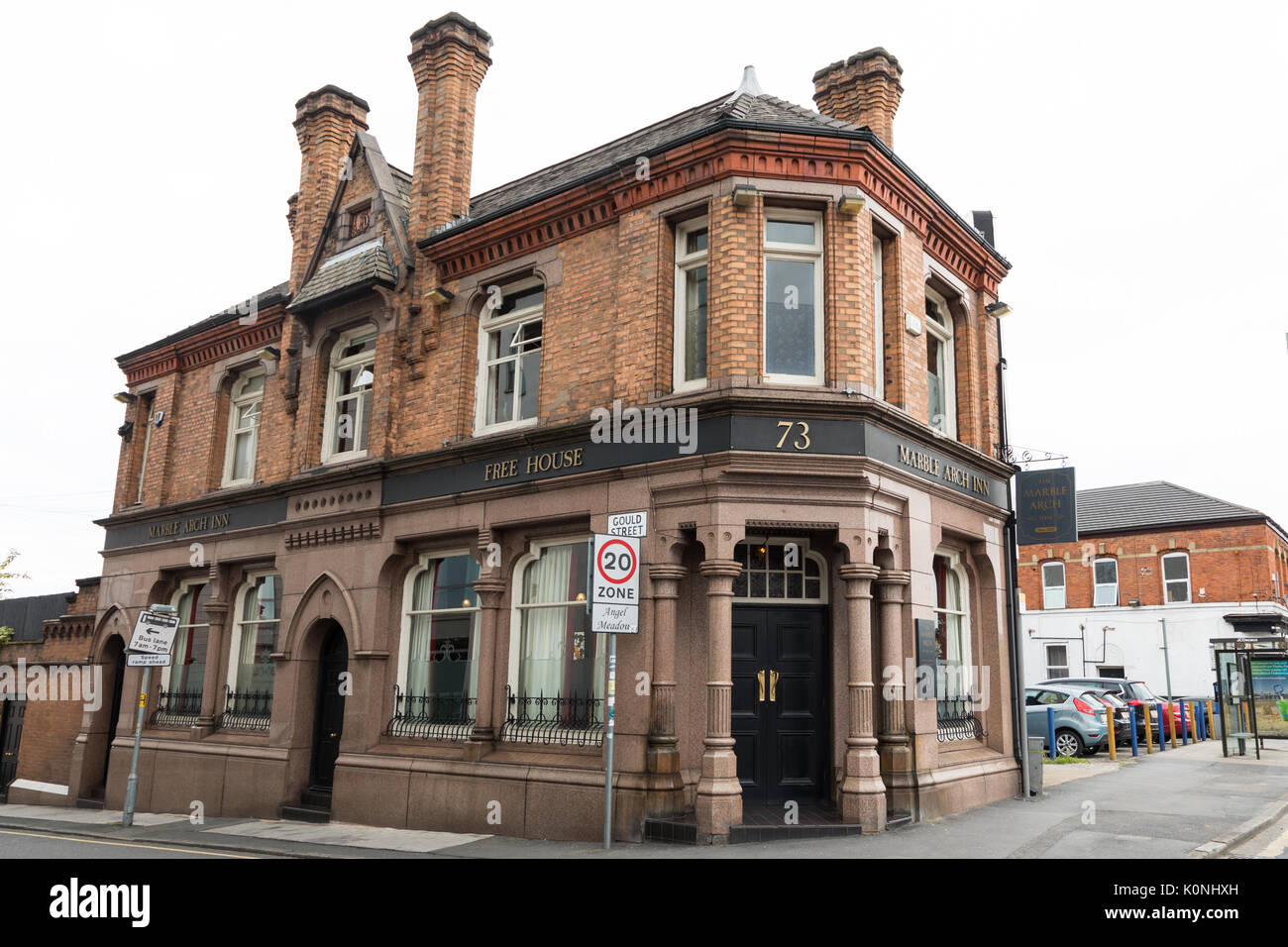 The Marble Arch public house on Rochdale Road, Manchester UK Stock Photo
