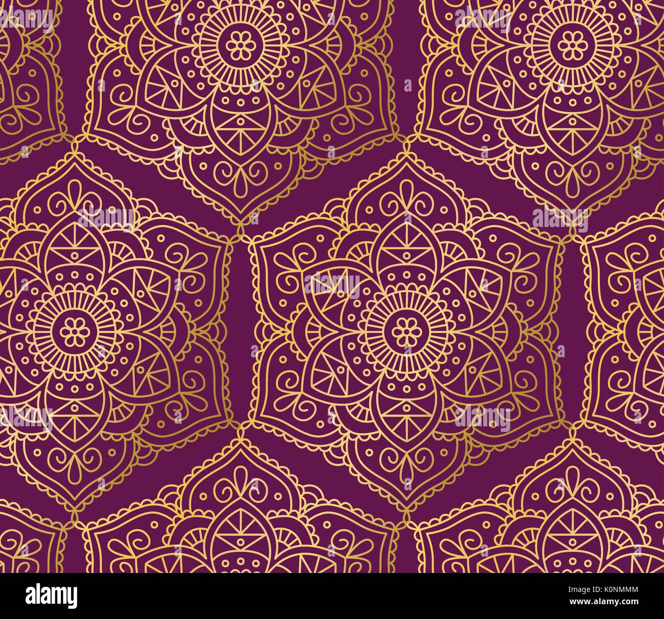 Indian seamless pattern Stock Vector Image & Art - Alamy