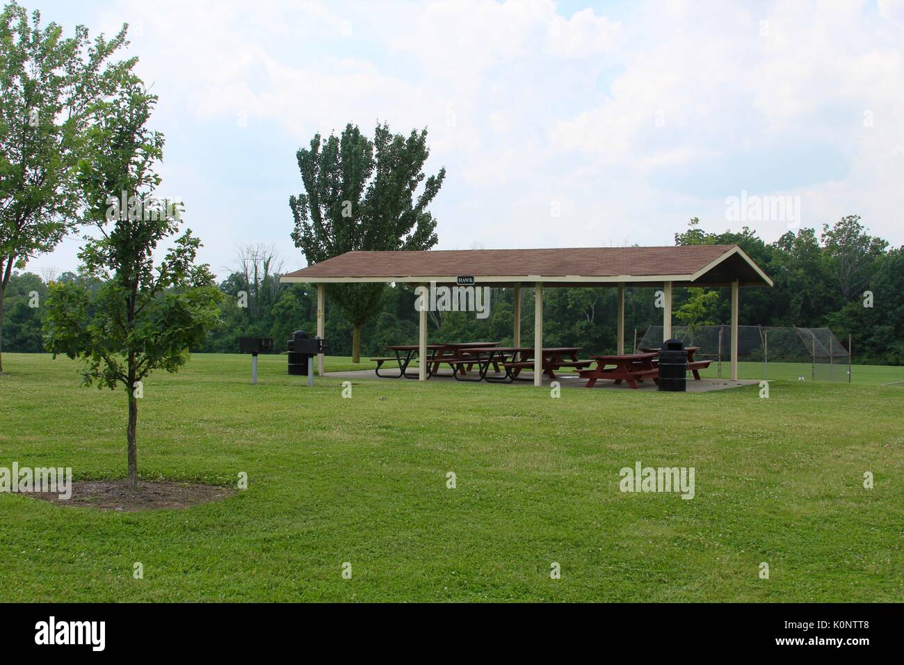 A day in some Ohio State Parks and the local parks in the West Chester Ohio area. Stock Photo