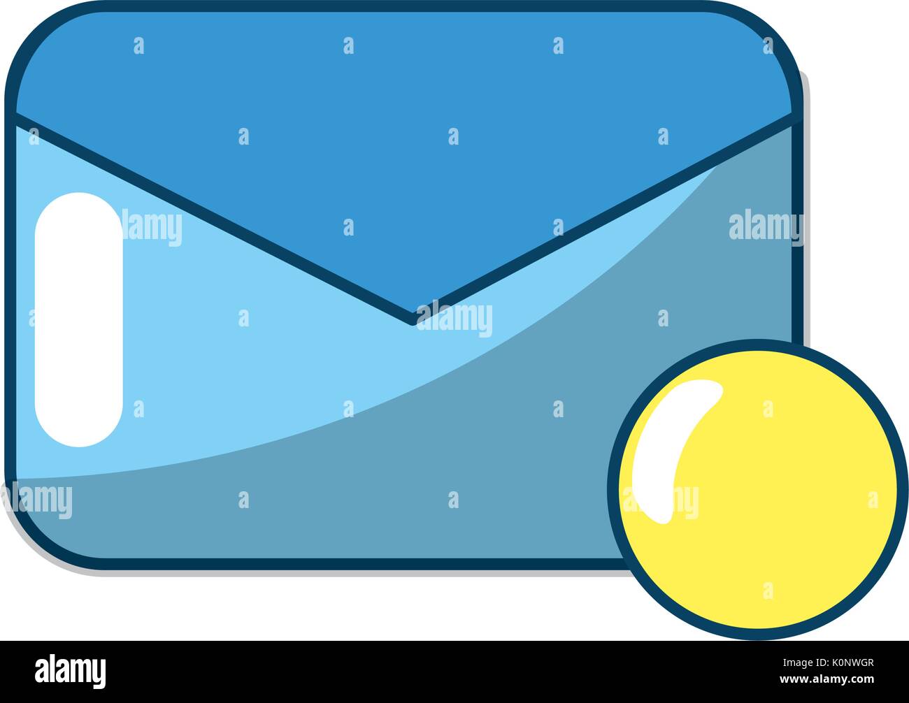 card letter close with message information Stock Vector Image & Art - Alamy