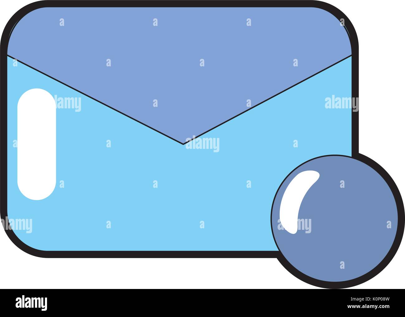 card letter close with message information Stock Vector Image & Art - Alamy