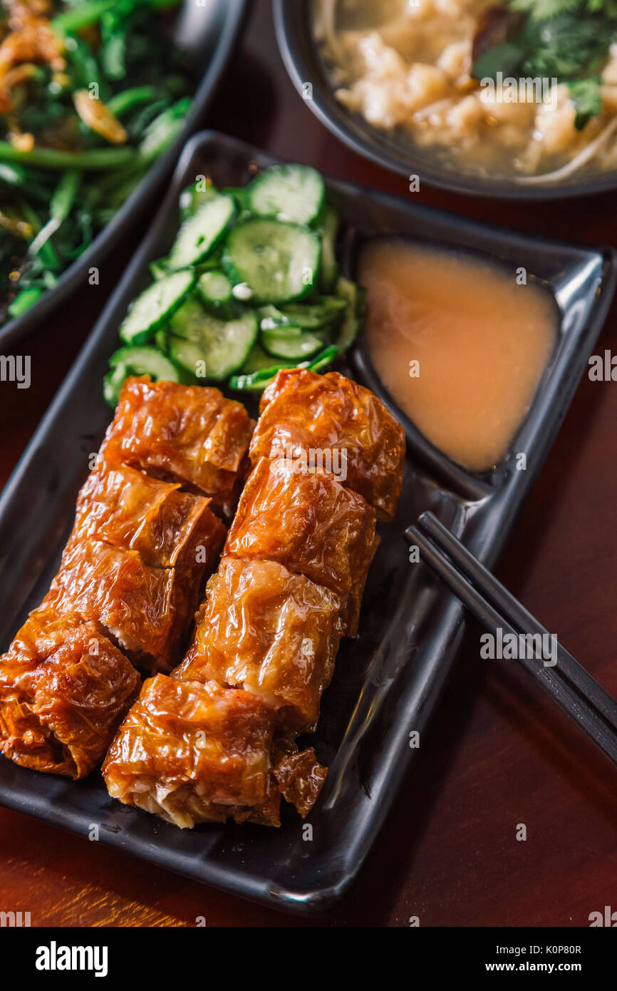 fried bean curd Stock Photo Alamy