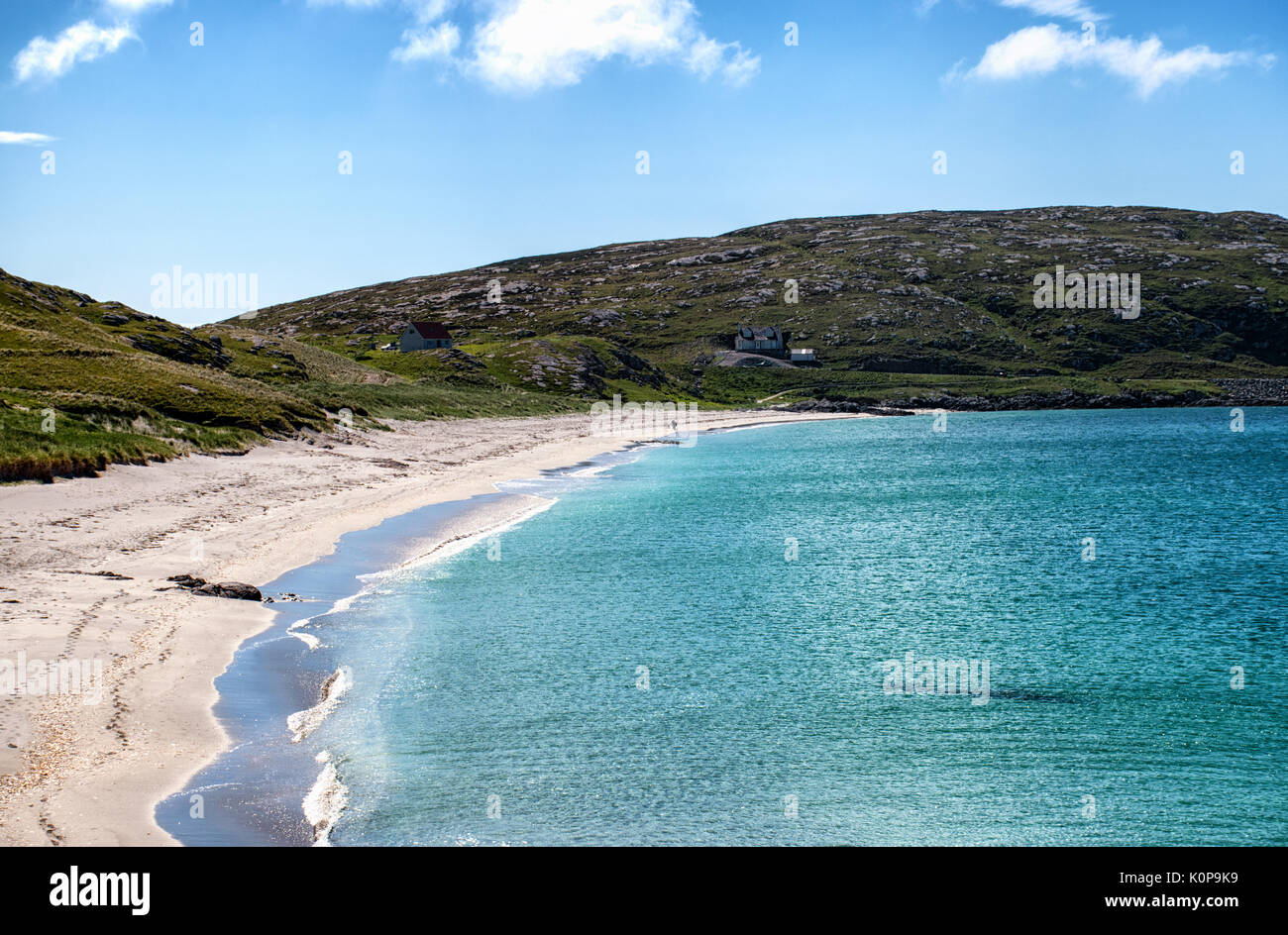 Eriskay Beach, Isle of Eriskay, Western Isles, Scotland Stock Photo