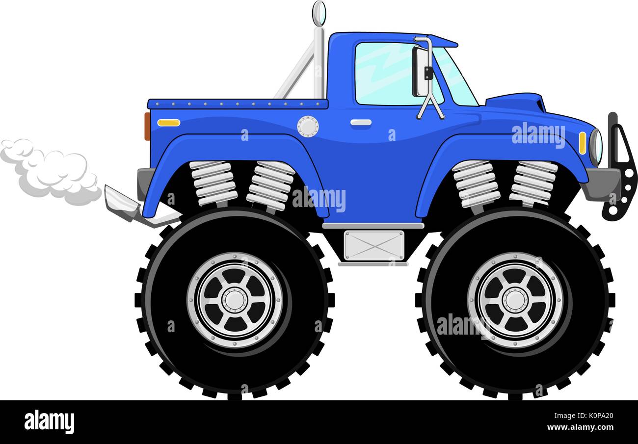 Monster truck Stock Vector Images - Alamy