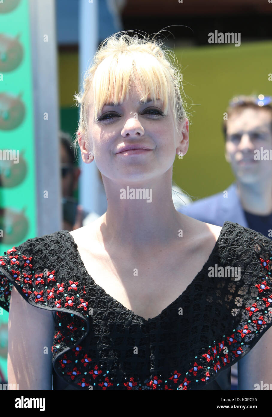 The World Premiere of “THE EMOJI MOVIE” Featuring: Anna Faris Where