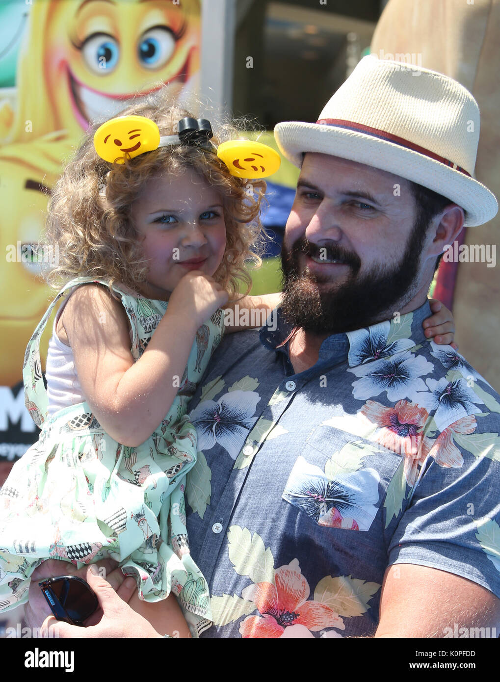 The World Premiere of “THE EMOJI MOVIE” Featuring A. J. Buckley
