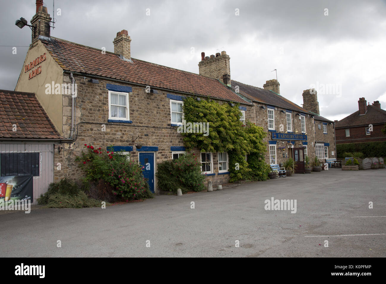 The Farmers Arms pub, Brompton on Swale, England, UK Stock Photo Alamy