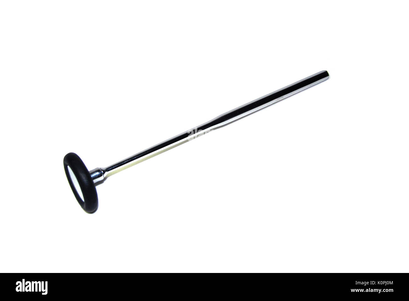 Round neurological reflex hammer (medical equipment) used in medical