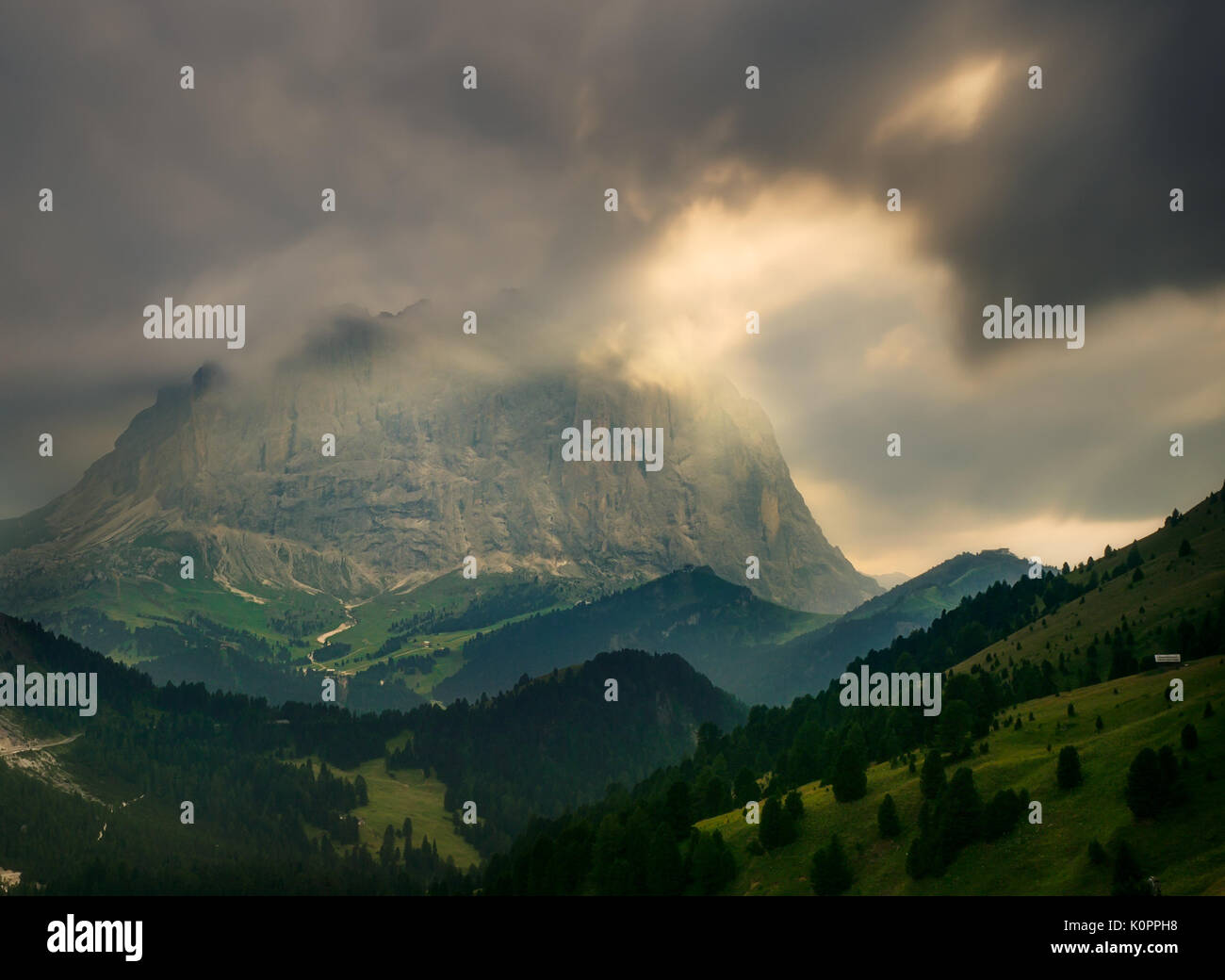 Italian Dolomites Mountains Stock Photo - Alamy