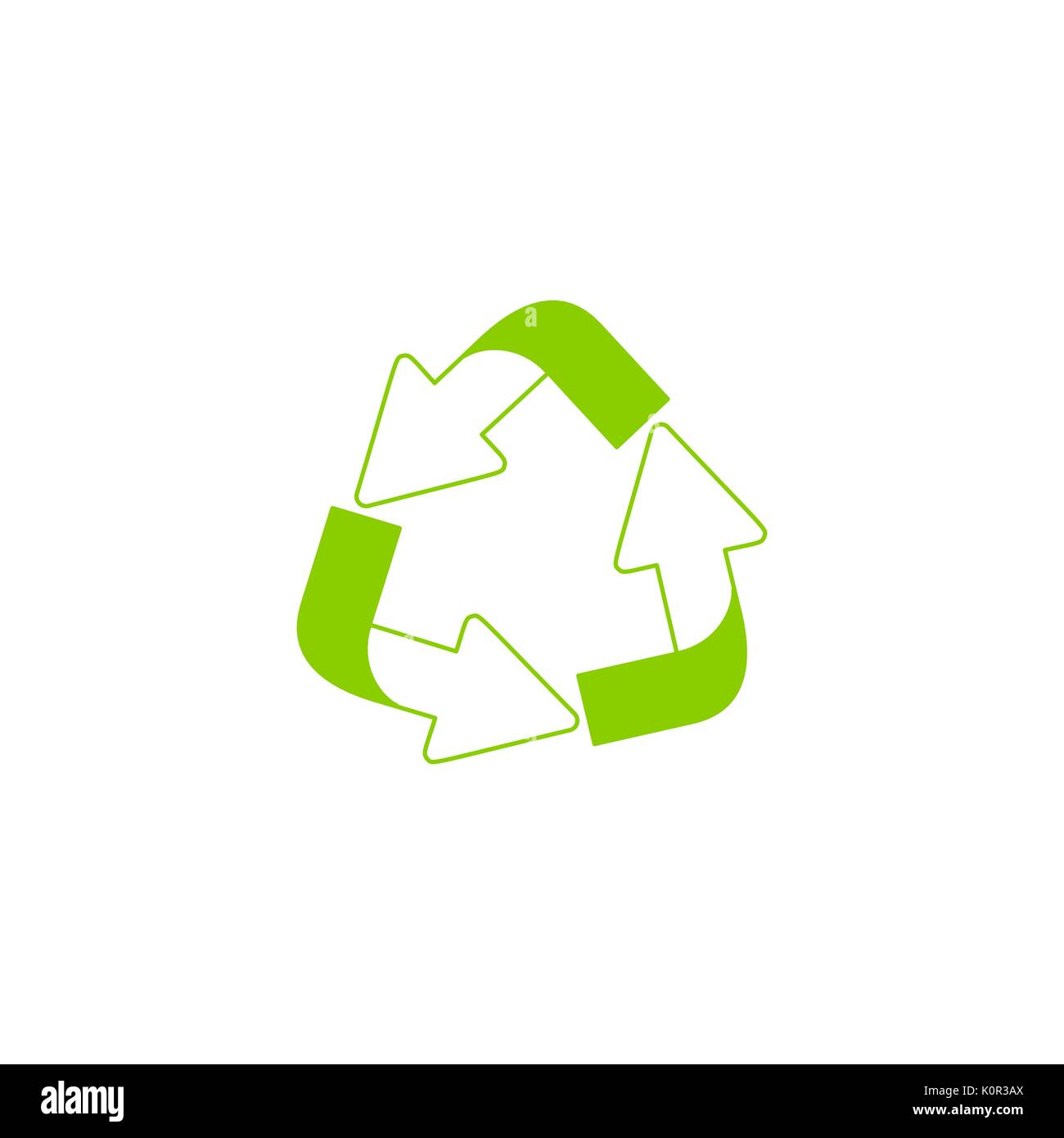 Recycling eco bin pattern Stock Vector Images - Alamy