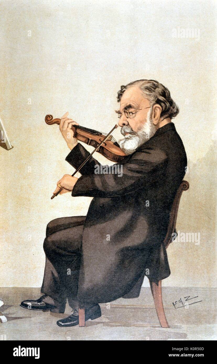 Joseph Joachim by Spy. Appeared in Vanity Fair 5 January 1905