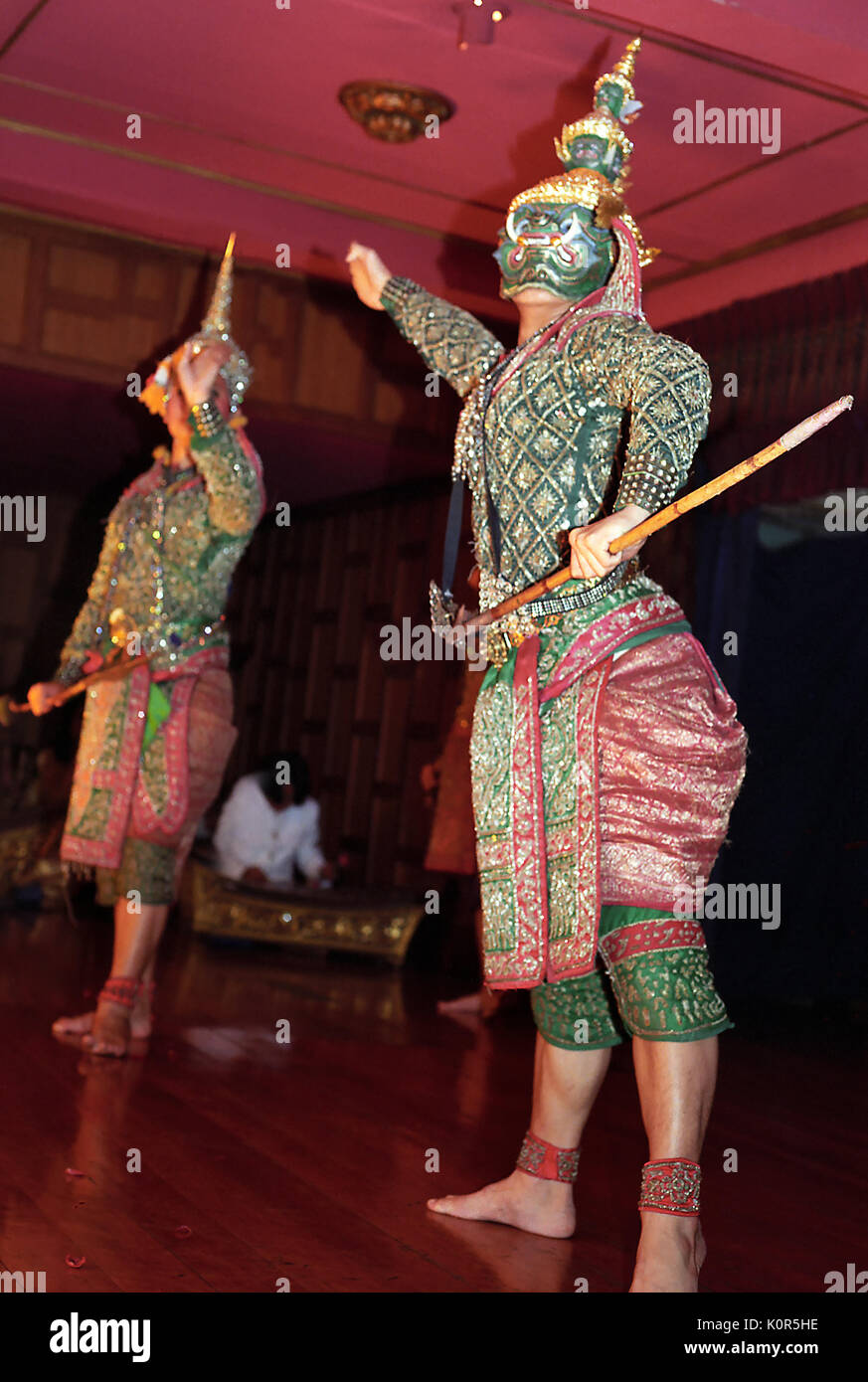 Thai classical dancers, Bangkok, Thailand Stock Photo Alamy