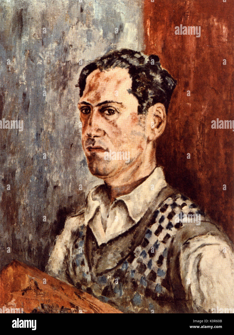 Gershwin, George 1936 self-portrait 1898-1937.  American composer and pianist. Stock Photo