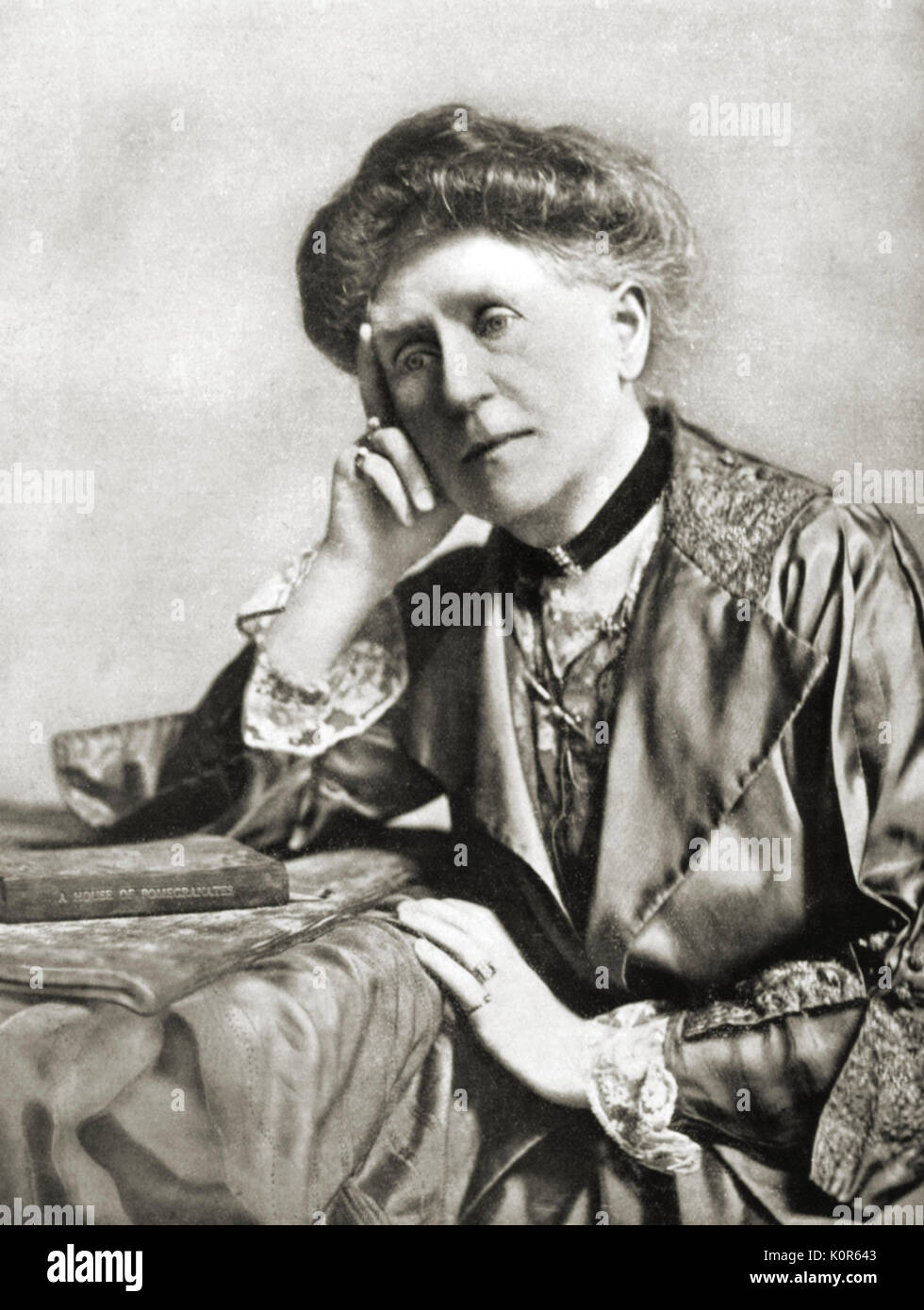 Lady Alice Elgar portrait of wife of English composer Edward Elgar