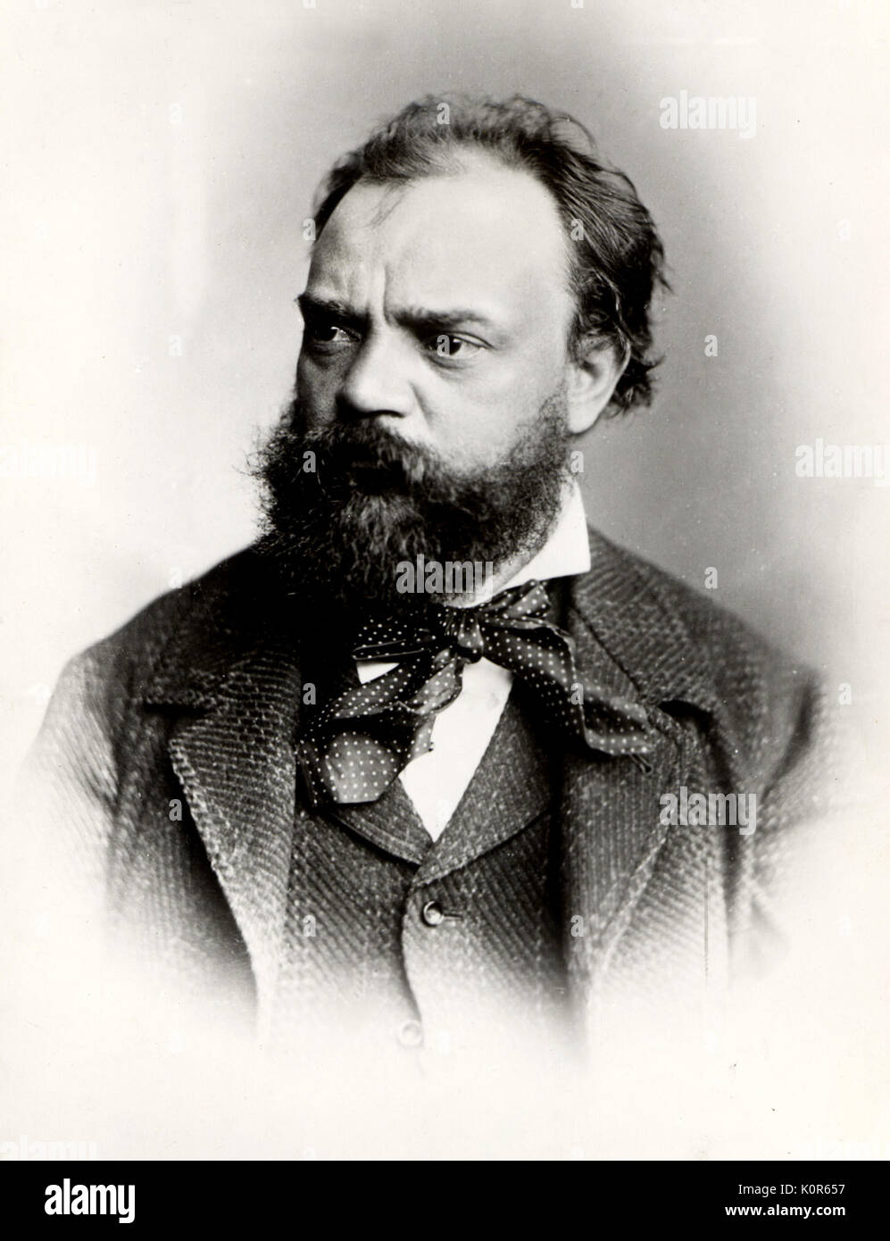 Antonin Dvorak Portrait. Czech composer 1841-1904 Stock Photo - Alamy